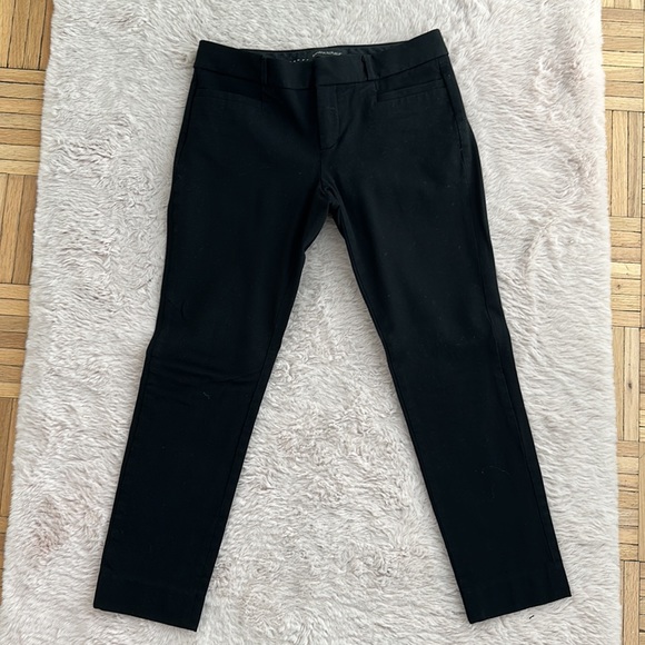 EUC Banana Republic Black Mid Rise Petite Sloan Pants - Picture 3 of 7